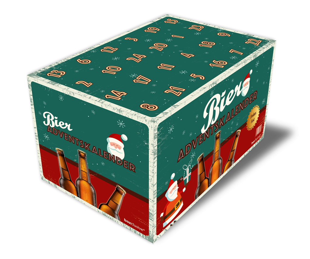 Bier Adventskalender Classic Santa (Variante Abholung Laden / Heimlieferung Region Murten/Bern)