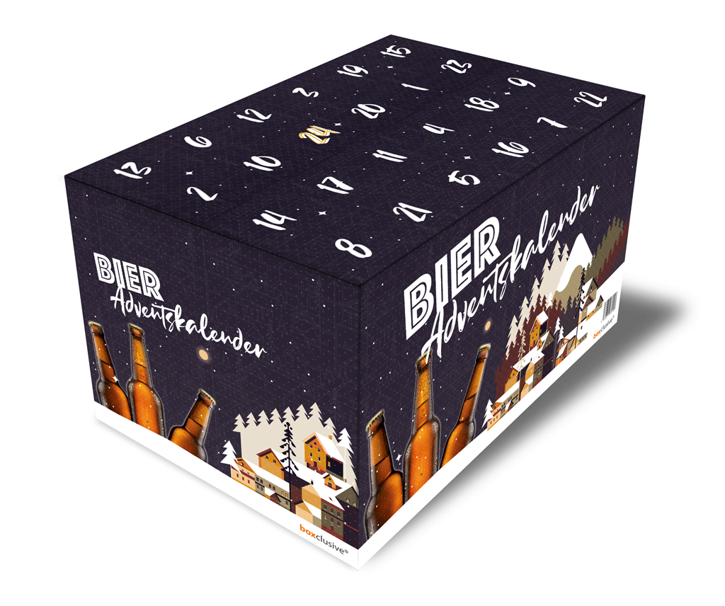 Adventskalender Winterdorf (Variante Abholung Laden / Heimlieferung Region Murten/Bern)