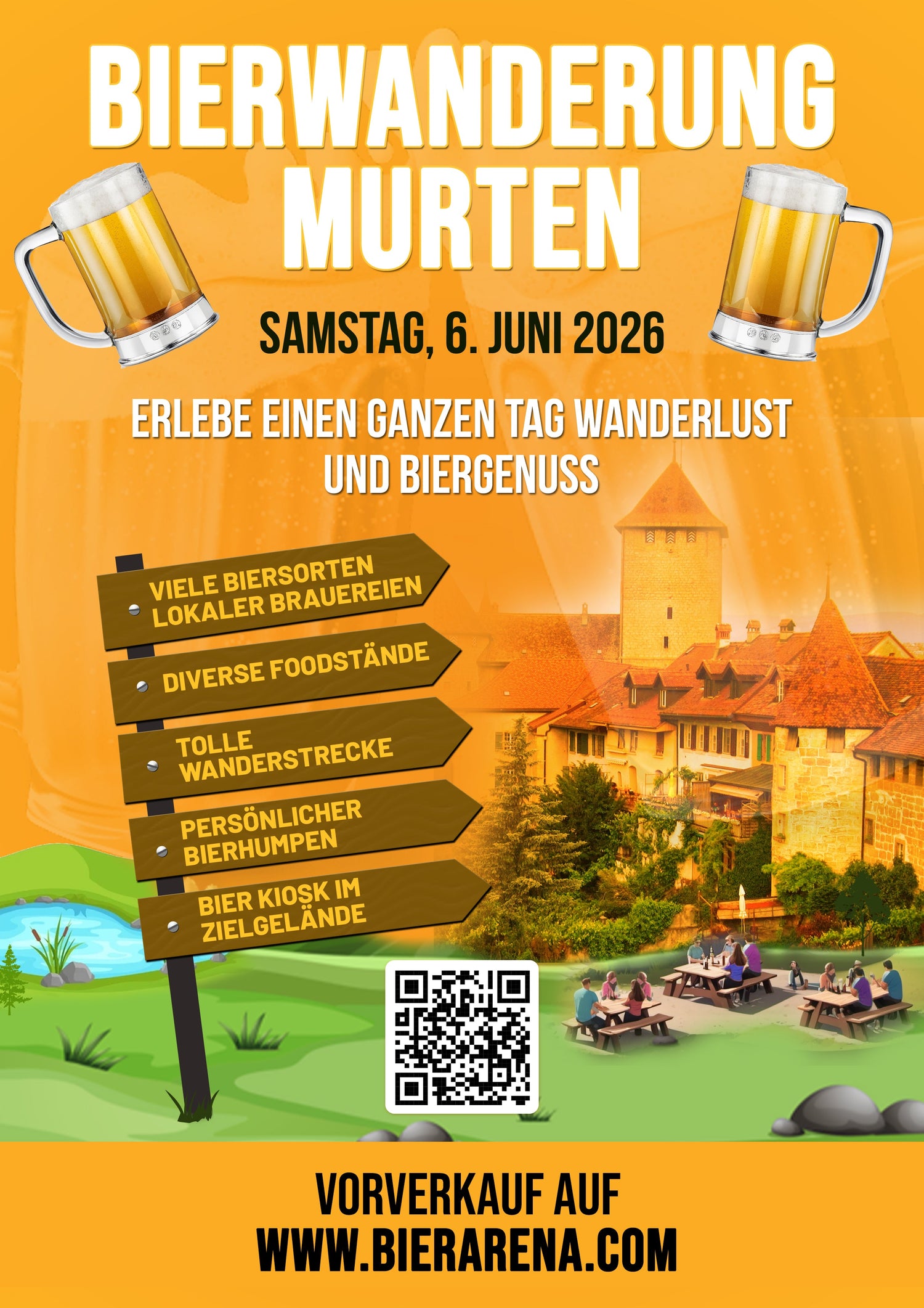 6. Bierwanderung Murten 2026
